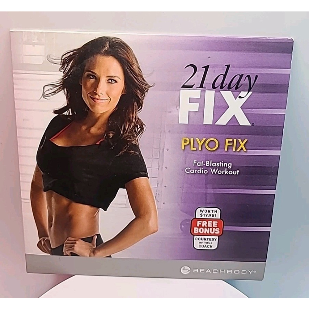 21 Day Fix Plyo Fix DVD Fat Blasting Cardio Workout With Autumn Calabrese